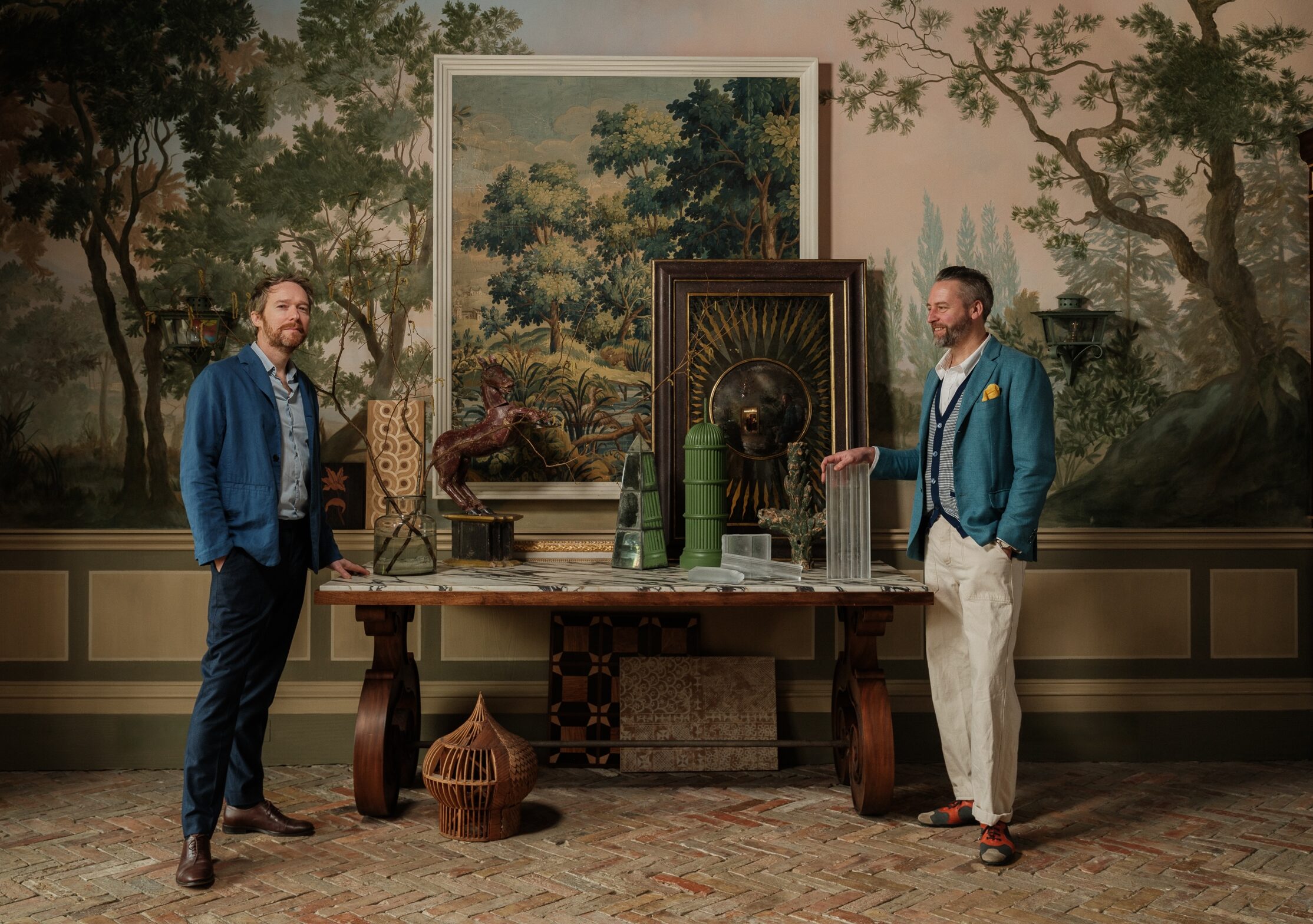 Mathew Bray and Matthew Collins Portait Shot for MBMC Studios